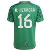 Officiële Voetbalshirt Mexico H.HERRERA 16 Thuis WK 2022 - Heren